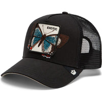 Casquette Trucker Exotic Butterfly Noir