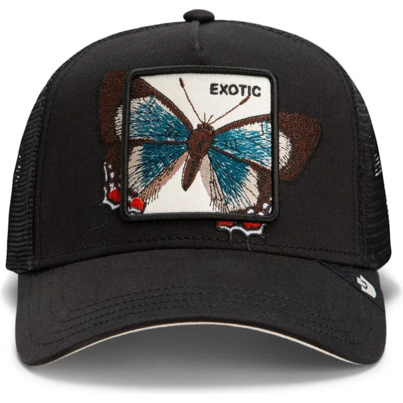 Casquette Trucker Exotic Butterfly Noir