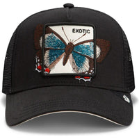 Casquette Trucker Exotic Butterfly Noir