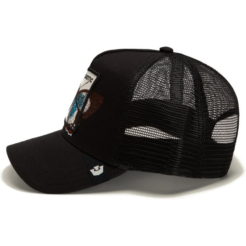 Casquette Trucker Exotic Butterfly Noir