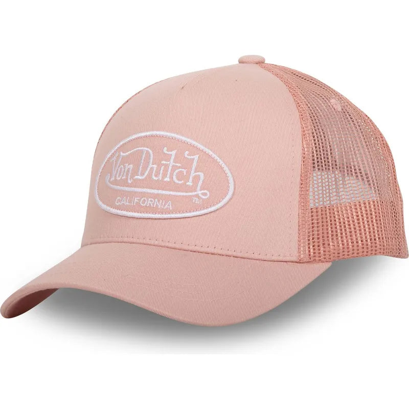 Casquette Trucker Rose/Blanc