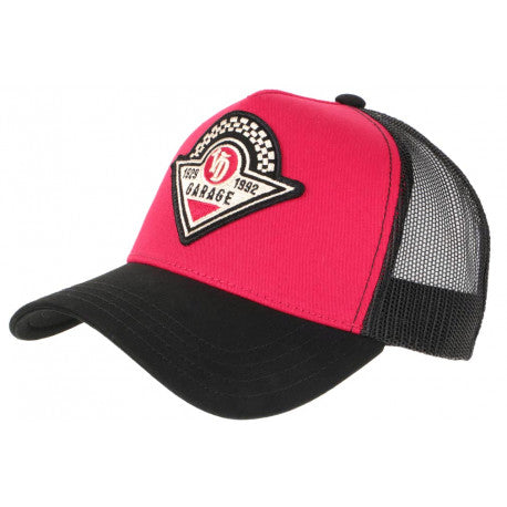 Casquette Trucker Rouge/Noir