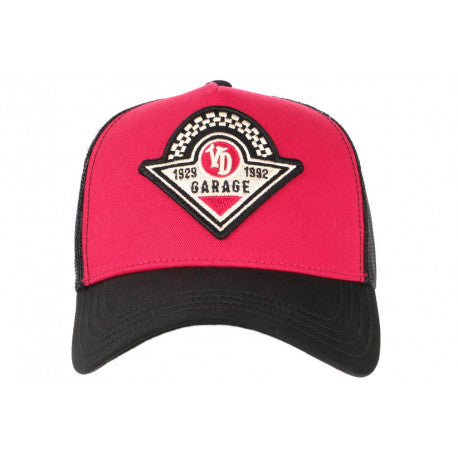 Casquette Trucker Rouge/Noir