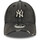 Casquette 9Forty New York Yankees Washed Destroy Gris