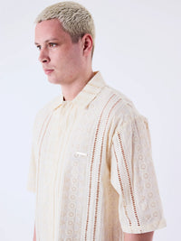 Chemise Crochet Motif Ivoire