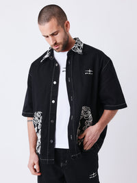 Chemise Pxp Bandana Noir