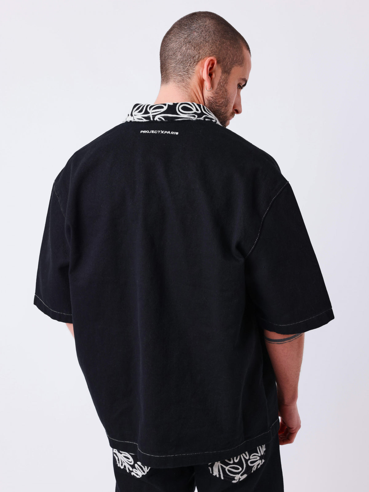 Chemise Pxp Bandana Noir