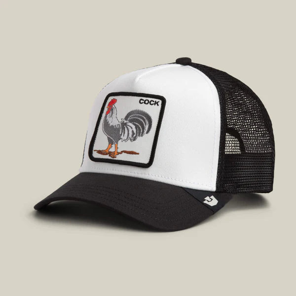 Casquette Trucker Cock Blanc