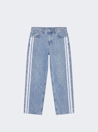 Baggy Denim Trainer Bleu