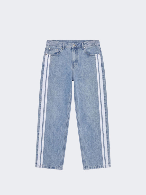 Baggy Denim Trainer Bleu
