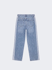 Baggy Denim Trainer Bleu