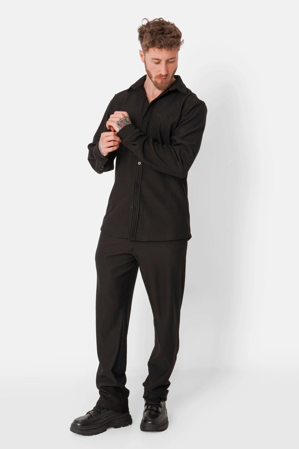 Ensemble Chemise/Pantalon Noir
