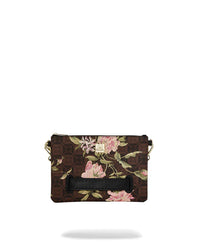 Sacoche Shark Floral Marron