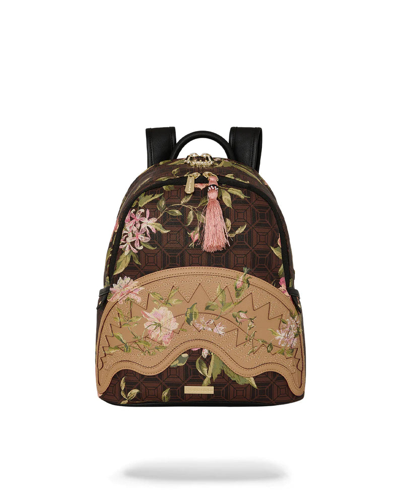 Sac à dos Shark Floral Marron