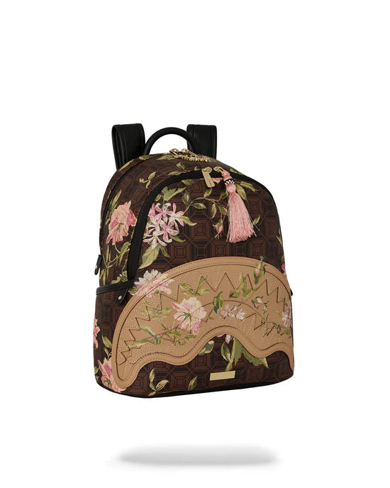 Sac à dos Shark Floral Marron