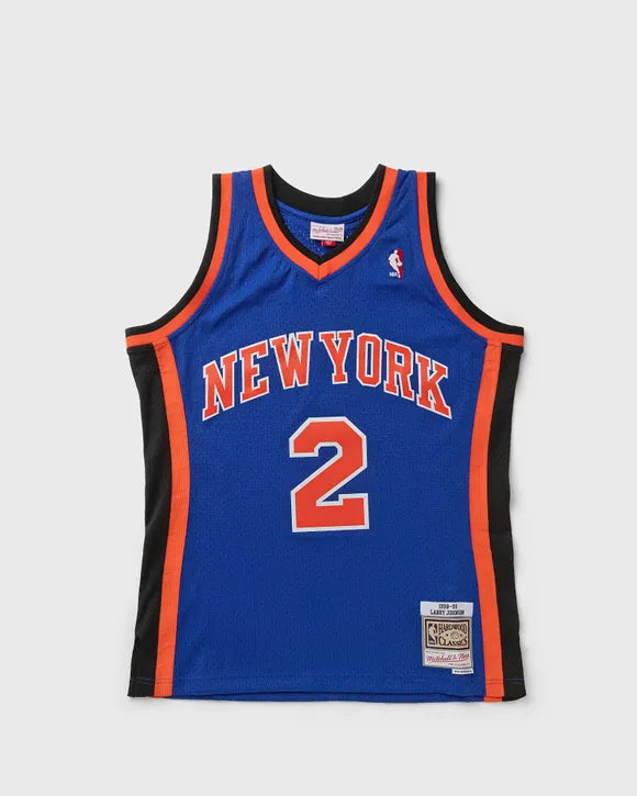 Maillot NBA Larry Johnson New York Knicks 98-99 Bleu