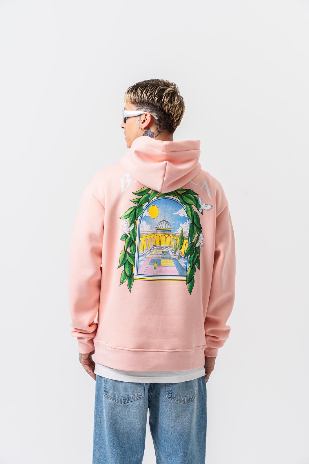 Hoodie Blanca Rose