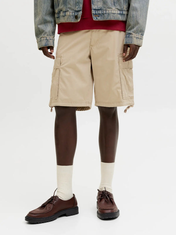 Short Cargo Kaki/Beige/Noir