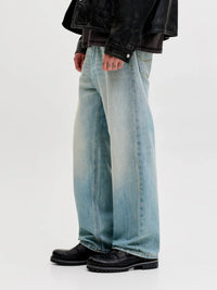 Baggy Alex Washed Bleu