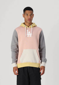 Hoodie Los Angeles Dodgers Rose/Gris/Jaune/Ivoire