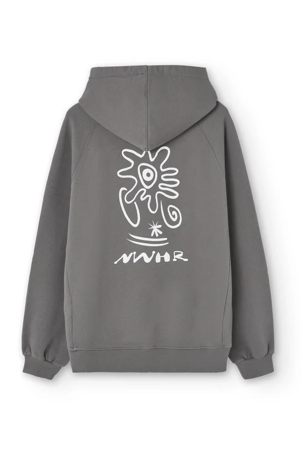 Hoodie Tribal Shapes Gris