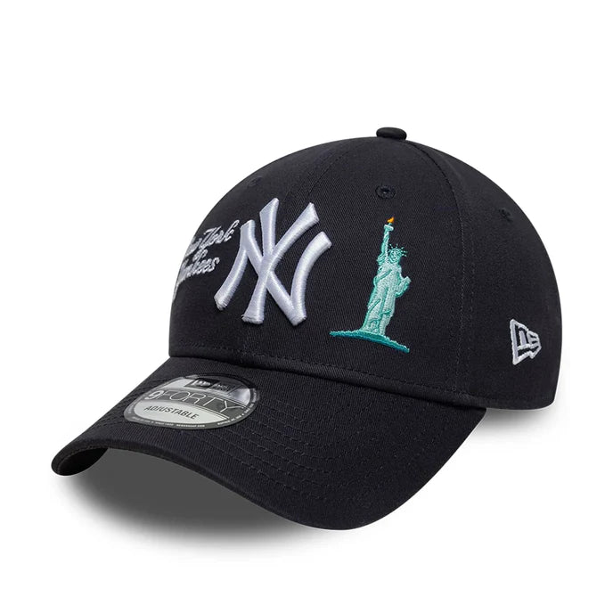 Casquette 9Forty New York Yankees Icon Marine