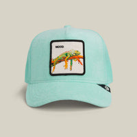 Casquette Trucker Iguana Vert