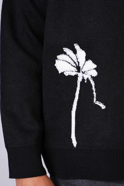 Pull Flower Noir