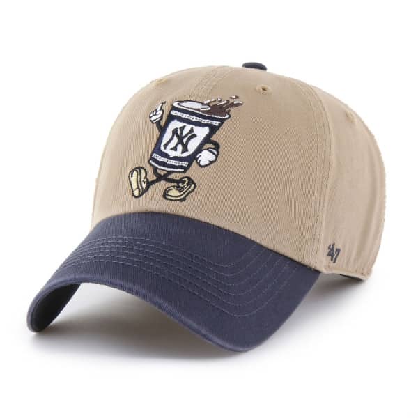 Casquette Clean Up NY Icon Coffee Beige/Marine
