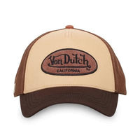 Casquette Trucker Beige/Marron