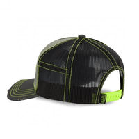 Casquette Trucker Kaki Fluo