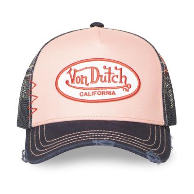 Casquette Von Dutch Trucker Rose/Marine