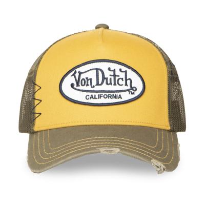 Casquette Trucker Destroy Jaune