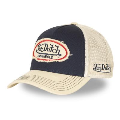 Casquette Trucker Destroy Marine/Beige