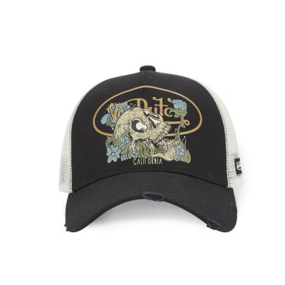 Casquette Von Dutch Trucker Skull Noir