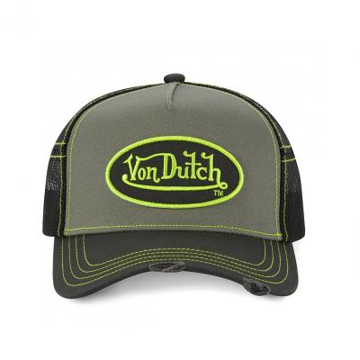 Casquette Trucker Kaki Fluo