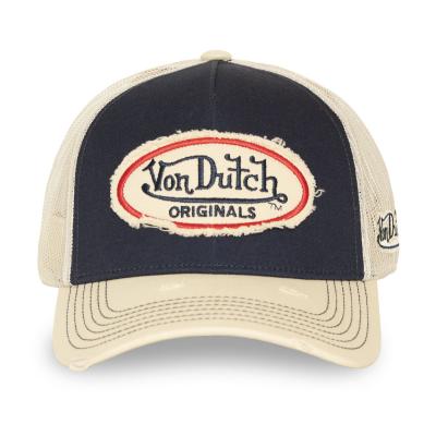 Casquette Trucker Destroy Marine/Beige