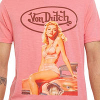 T-shirt Von Dutch Pinup Rose
