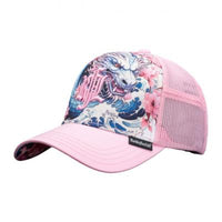 Casquette Trucker Flower Rose