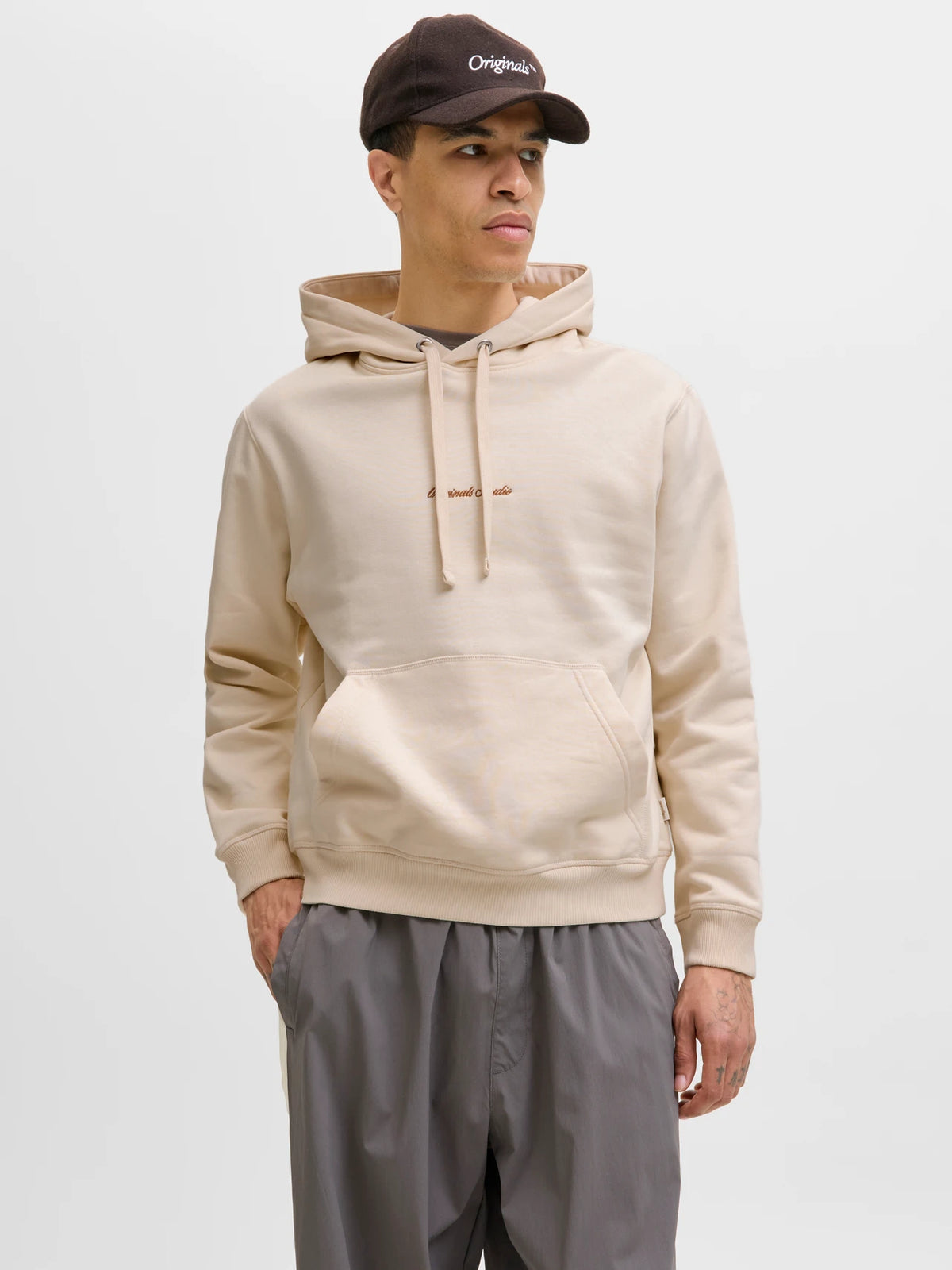 Hoodie Originals Studio Noir/Beige/Vert/Gris