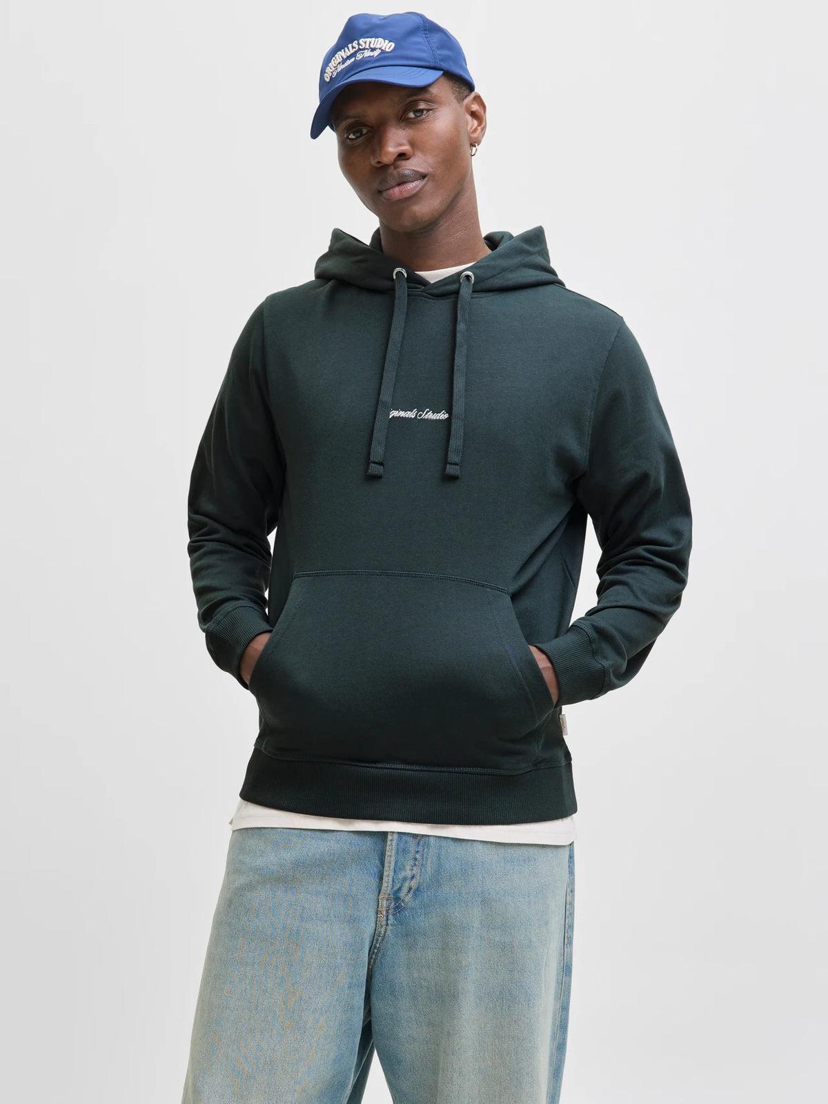 Hoodie Originals Studio Noir/Beige/Vert/Gris