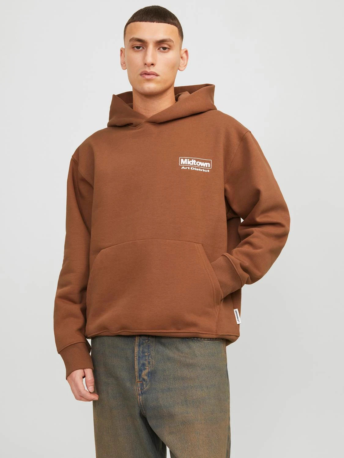 Hoodie Midtown Marron