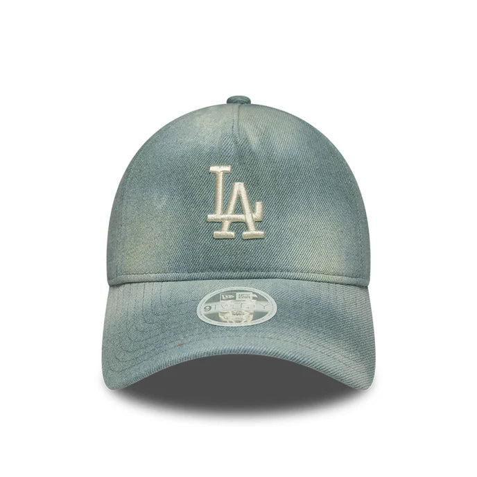Casquette 9Twenty Los Angeles Dodgers Jean Washed Femme Bleu