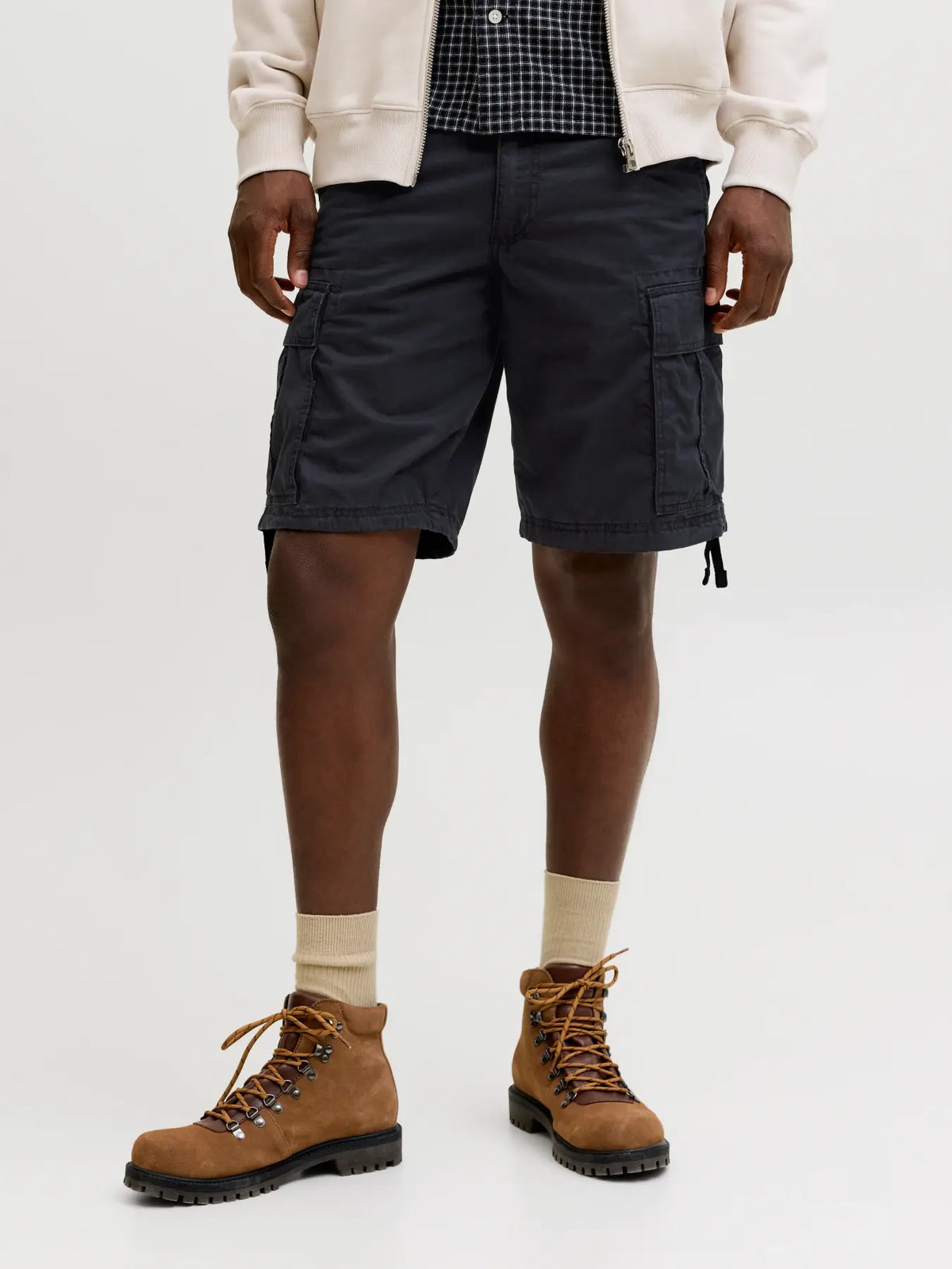 Short Cargo Kaki/Beige/Noir