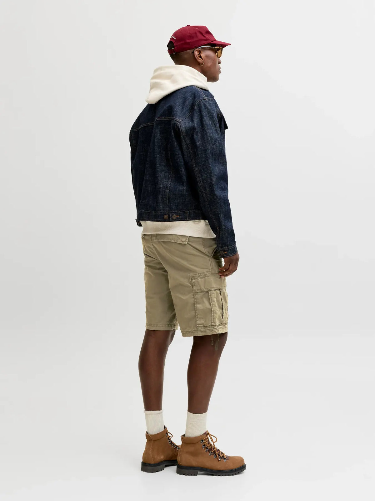 Short Cargo Kaki/Beige/Noir