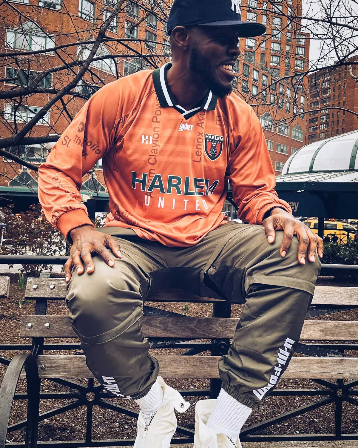 Maillot Football Lifestyle Harlem Orange