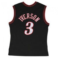 Maillot NBA Allen Iverson Philadelphie Sixers 00-01 Noir