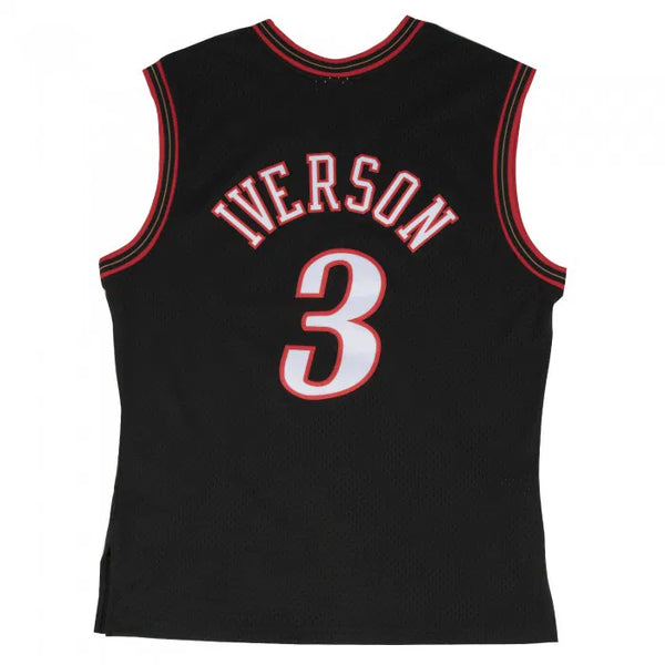 Maillot NBA Allen Iverson Philadelphie Sixers 00-01 Noir
