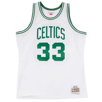 Maillot NBA Larry Bird Boston Celtics 85-86 Blanc