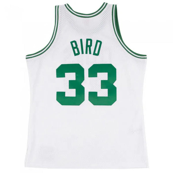 Maillot NBA Larry Bird Boston Celtics 85-86 Blanc